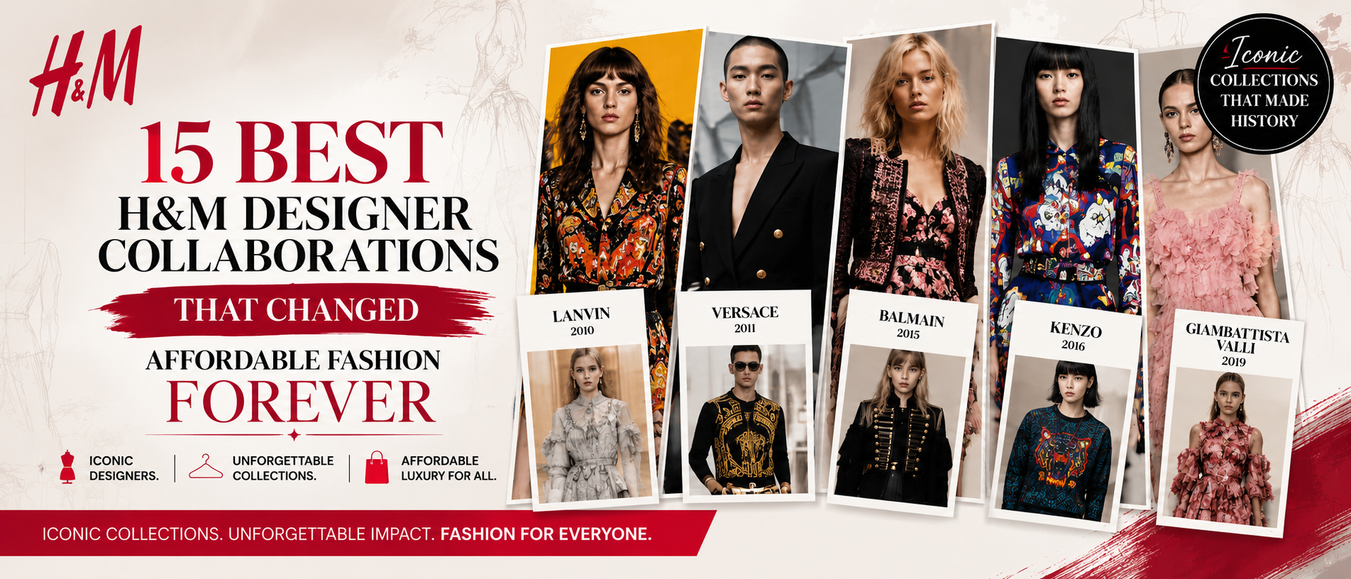 15 Best H&M Designer Collaborations That Changed Affordable Fashion Forever